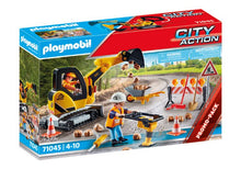 Playmobil 71045 Road Works Construction Zone Promo Pack