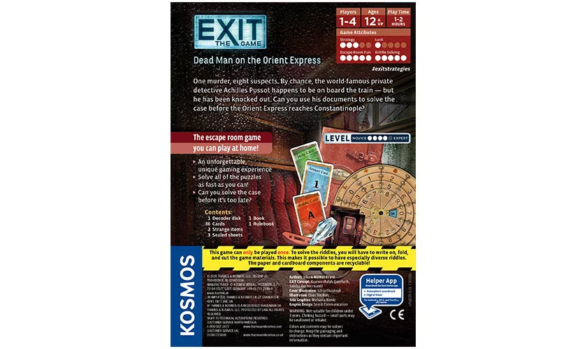 Thames & Kosmos EXIT Dead Man on the Orient Express