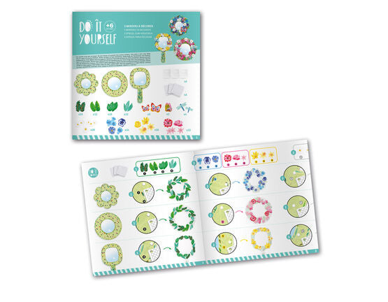 Djeco DIY Pretty Flowers Mirror
