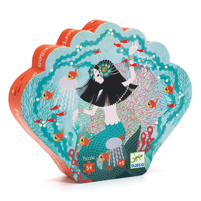 Djeco Aquadic Paradise - 54Pcs Silhouette Puzzles