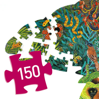 Djeco Chameleon - Puzz'art