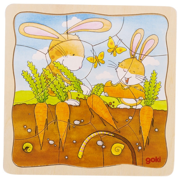 Goki Puzzle Vegetable Patch