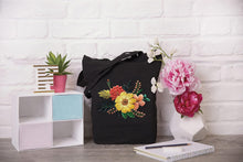 Simply Make Embroidery Tote Bag Kit-Black