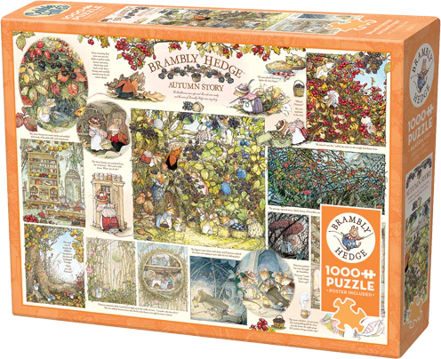 Cobble Hill Puzzles 1000 Pieces Brambly Hedge Autumn Story
