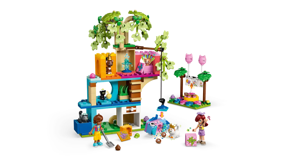 Lego Friends 42666 Cat Birthday Party & Tree House