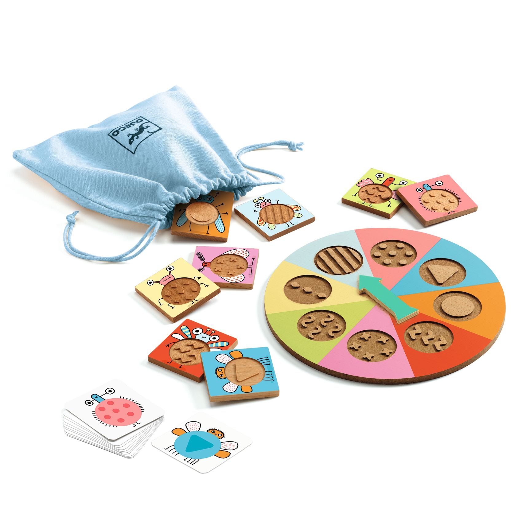 Djeco Tactil Bzzz Educational Games