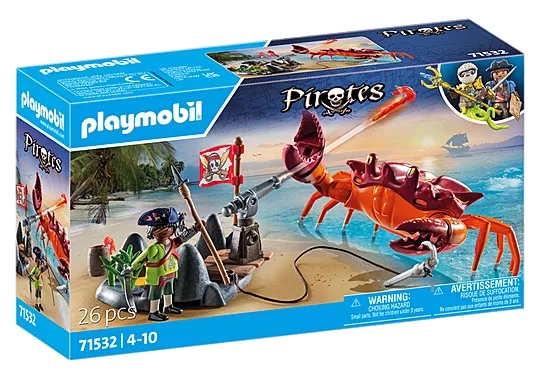 Playmobil 71532 Pirates: Battle with the Giant Crab
