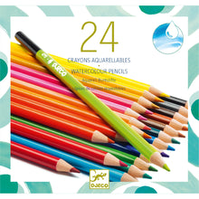Djeco 24 Watercolour Pencils (F)