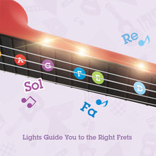 Hape Teach Yourself Electric Ukulele - Red
