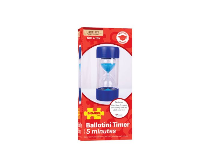 BigJigs Educational Ballotini Timer - 5 Minutes