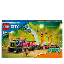 Lego City Stuntz 60357 Stunt Truck & Ring of Fire Challenge (C)