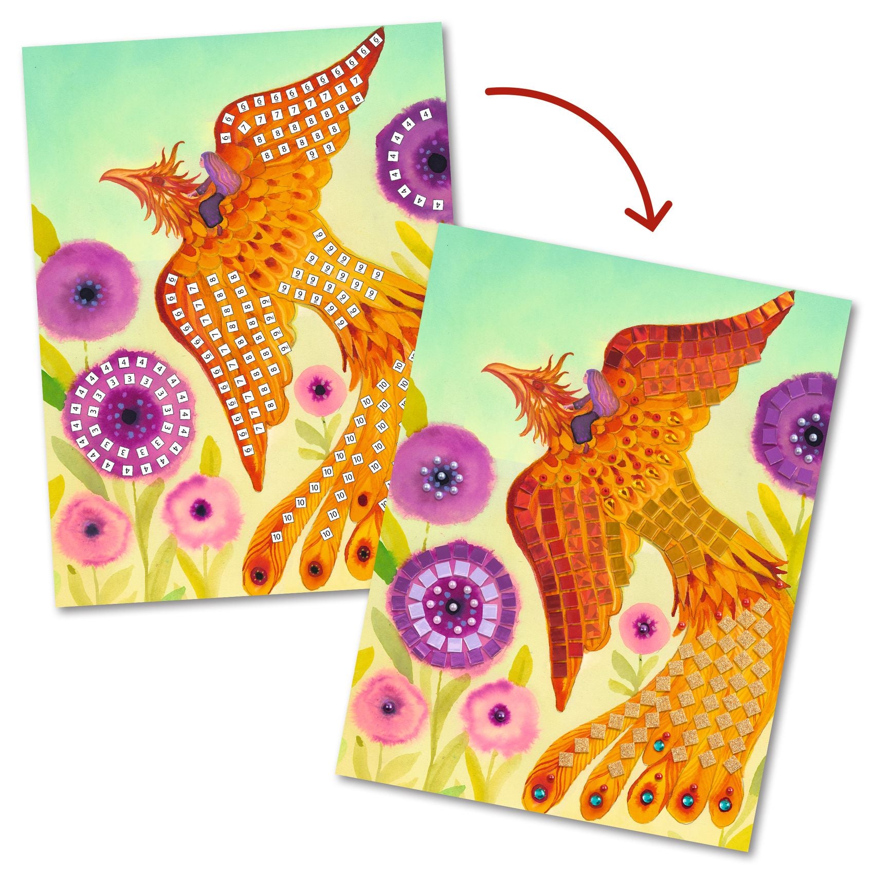 Djeco Mosaics Mythical Creatures