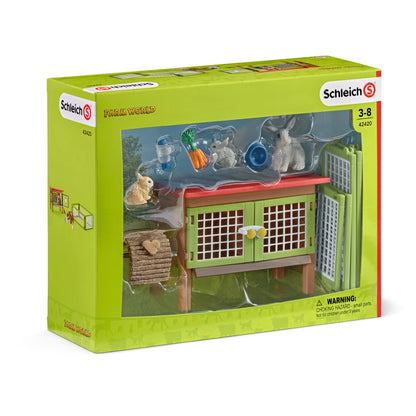 Schleich Rabbit Hutch-42420