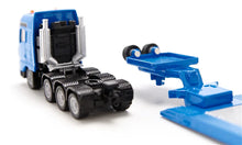 Siku 1:87 Flat-Bed Transporter W/Liebherr Excavator