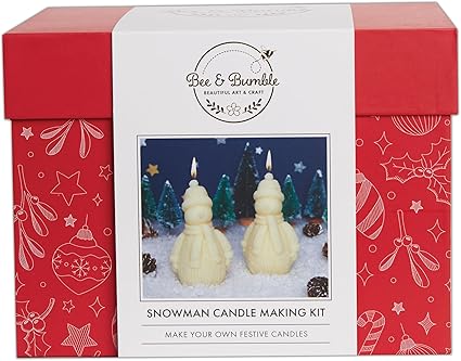Bee And Bumble Snowman Candle Making Kit