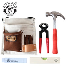 Kids At Work Tool Set Belt Cotton / Leather 01