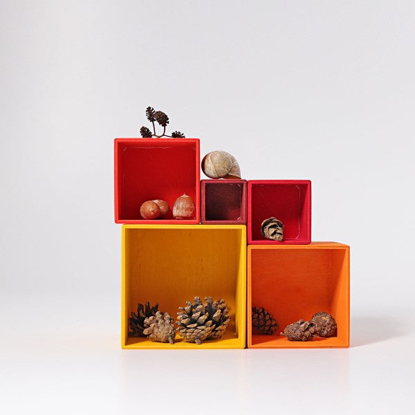 Grimms Small Set of Boxes Yellow