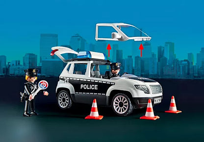 Playmobil 71602 Action Heroes: Police Station with Helicopter Pad