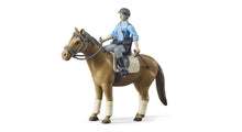 Bruder Bworld Mounted Policeman & Horse