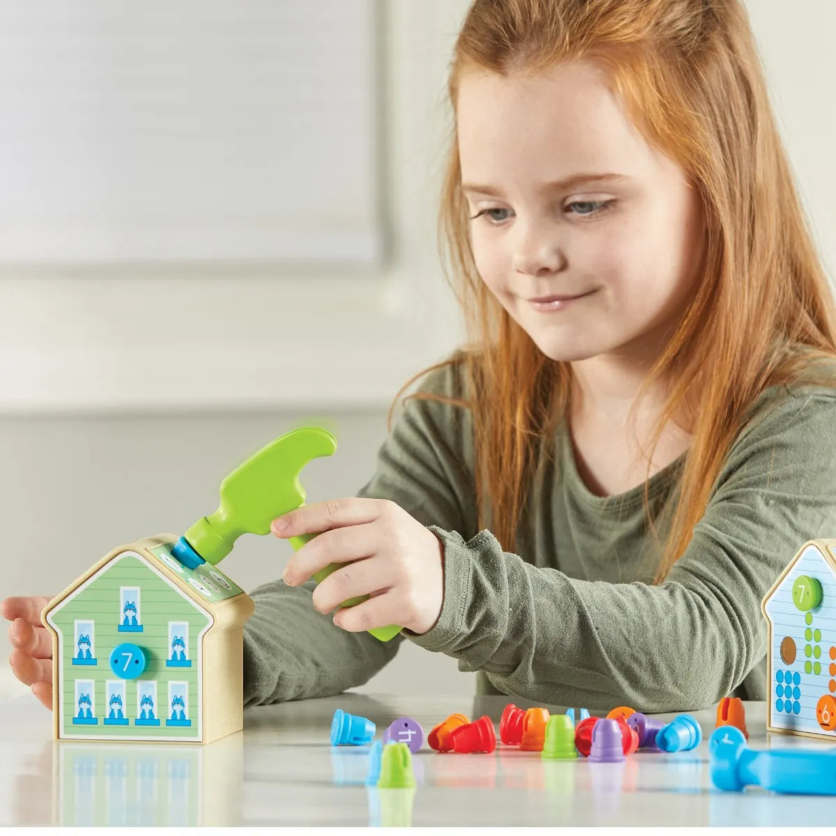 Learning Resources Number Nails! Activity Set