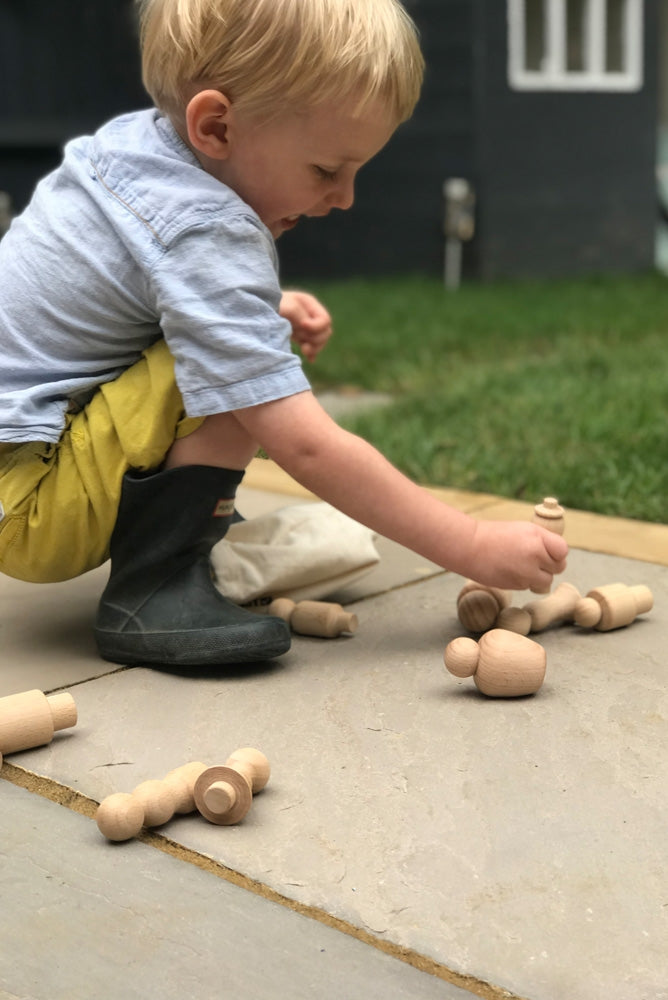 TickiT Wooden Community Figures