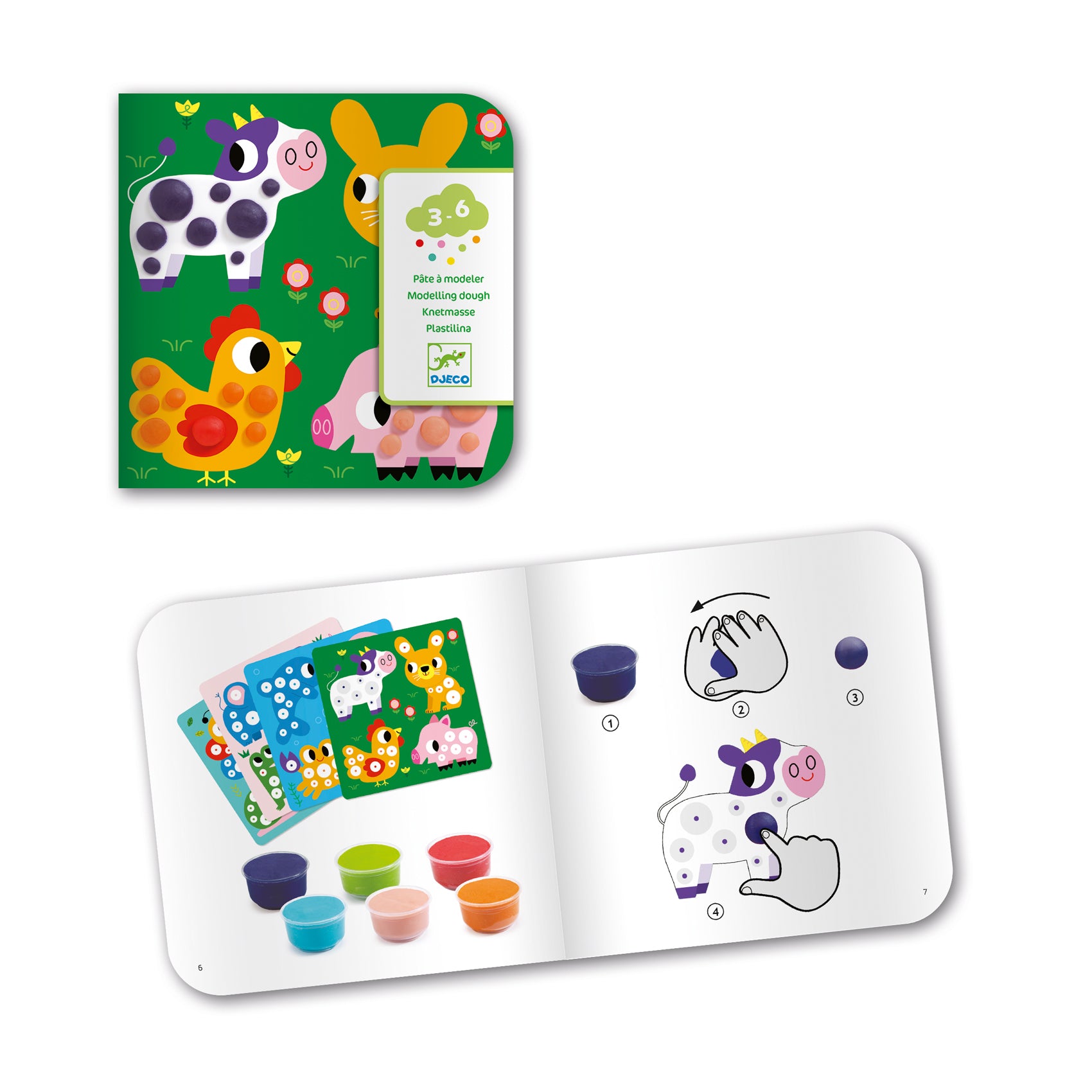 Djeco Dough Circles Play Dough