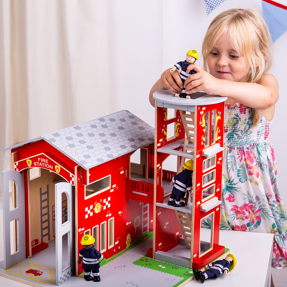 BigJigs City Fire Station