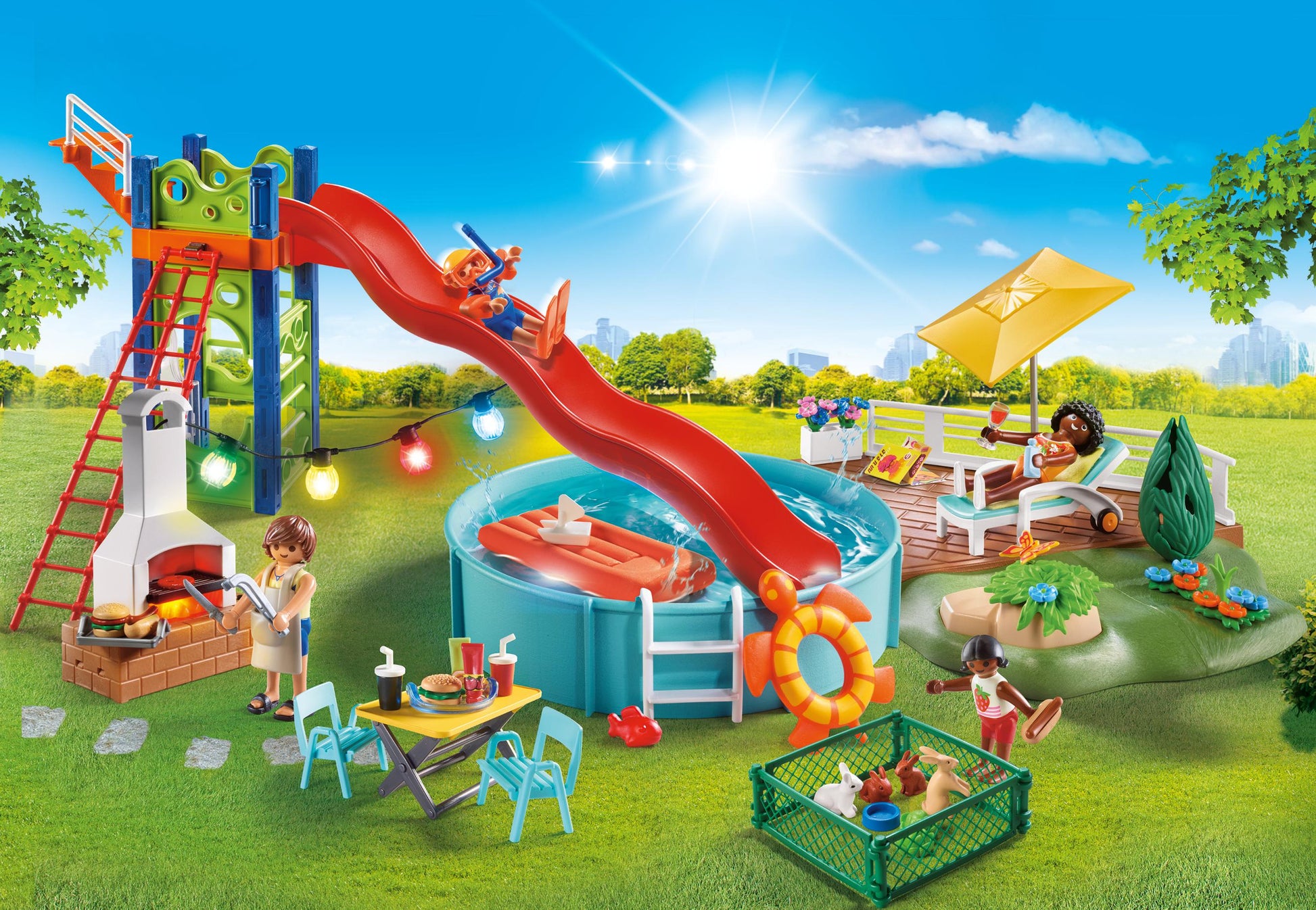 Playmobil 70987 City Life Pool Party