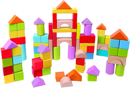 Hape Wonderful Beech Blocks - 101 Pcs.
