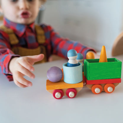 Grimms Building Set Wooden Train