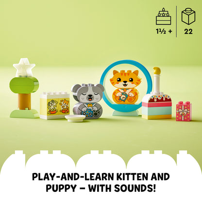 Lego DUPLO 10977 My First Puppy & Kitten With Sounds