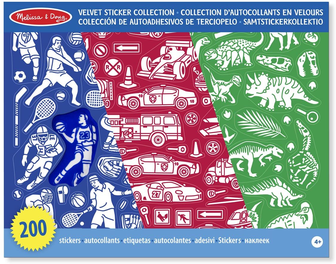 Melissa & Doug Velvet Sticker Collection-14236