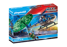 Playmobil 70569 City Action Police Parachute Search