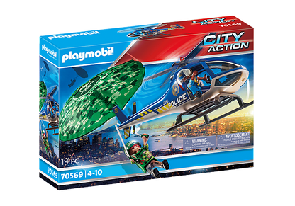Playmobil 70569 City Action Police Parachute Search