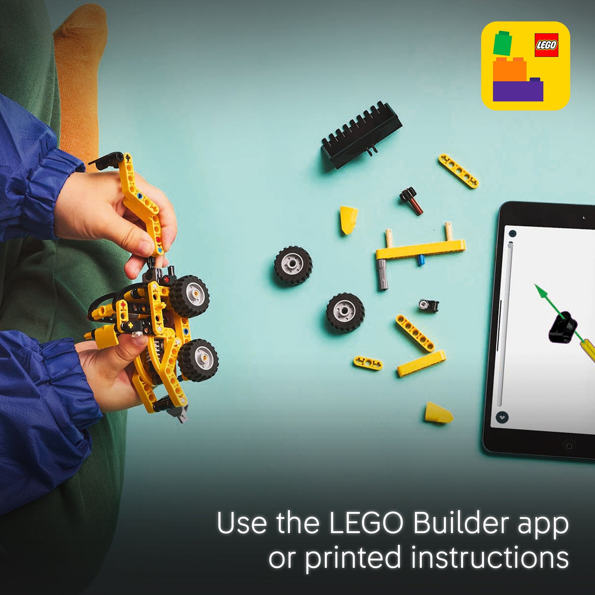 Lego Technic 42197 Backhoe Loader