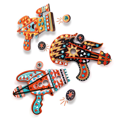 Djeco DIY Kosmic Token Launchers