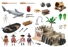 Playmobil 70413 Pirates Defence Island With Floating Boat