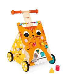 Janod Multi-Activities Cat Baby Walker