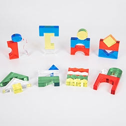 TickiT Colour Acrylic Block Set