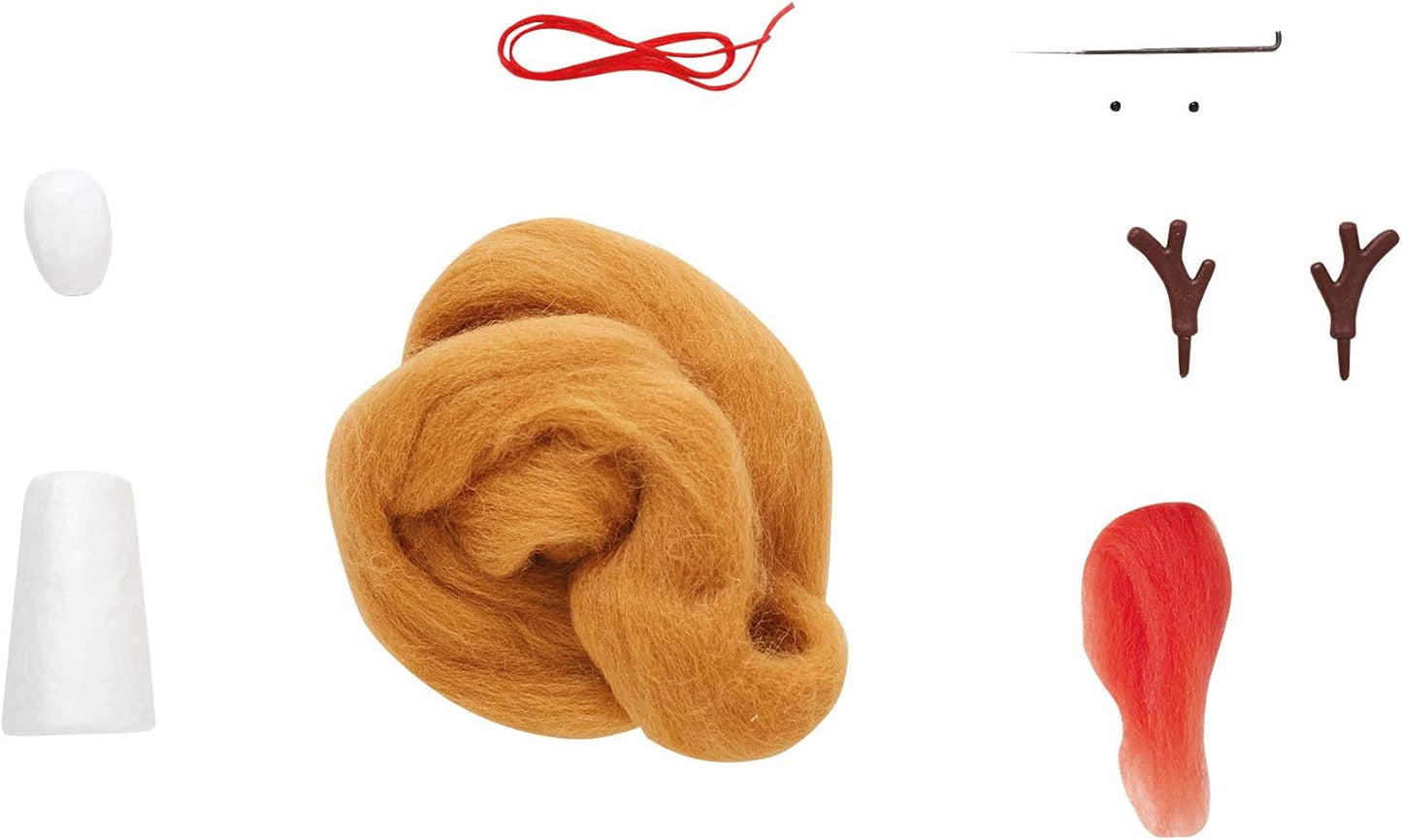 Simply Make Needle Felting Kit - Reindeer