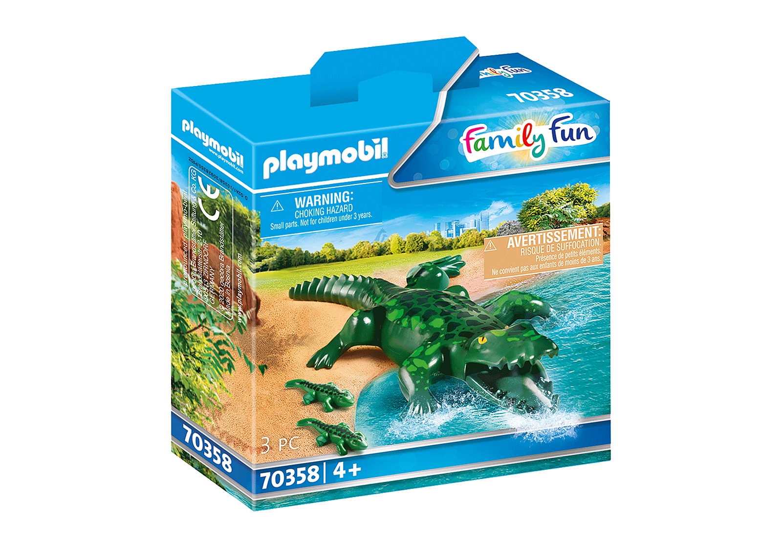 Playmobil 70358 Family Fun Alligator with Babies (D)