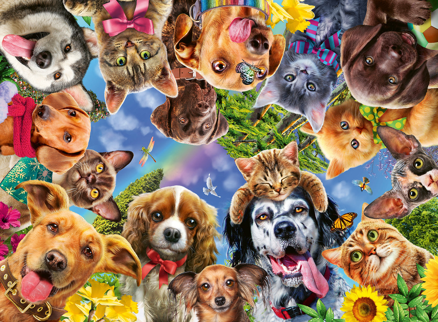 Ravensburger Animal Selfies 500pc Jigsaw Puzzle