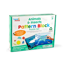 Learning Resources Animals & Insects Pattern Block Puzzle Set