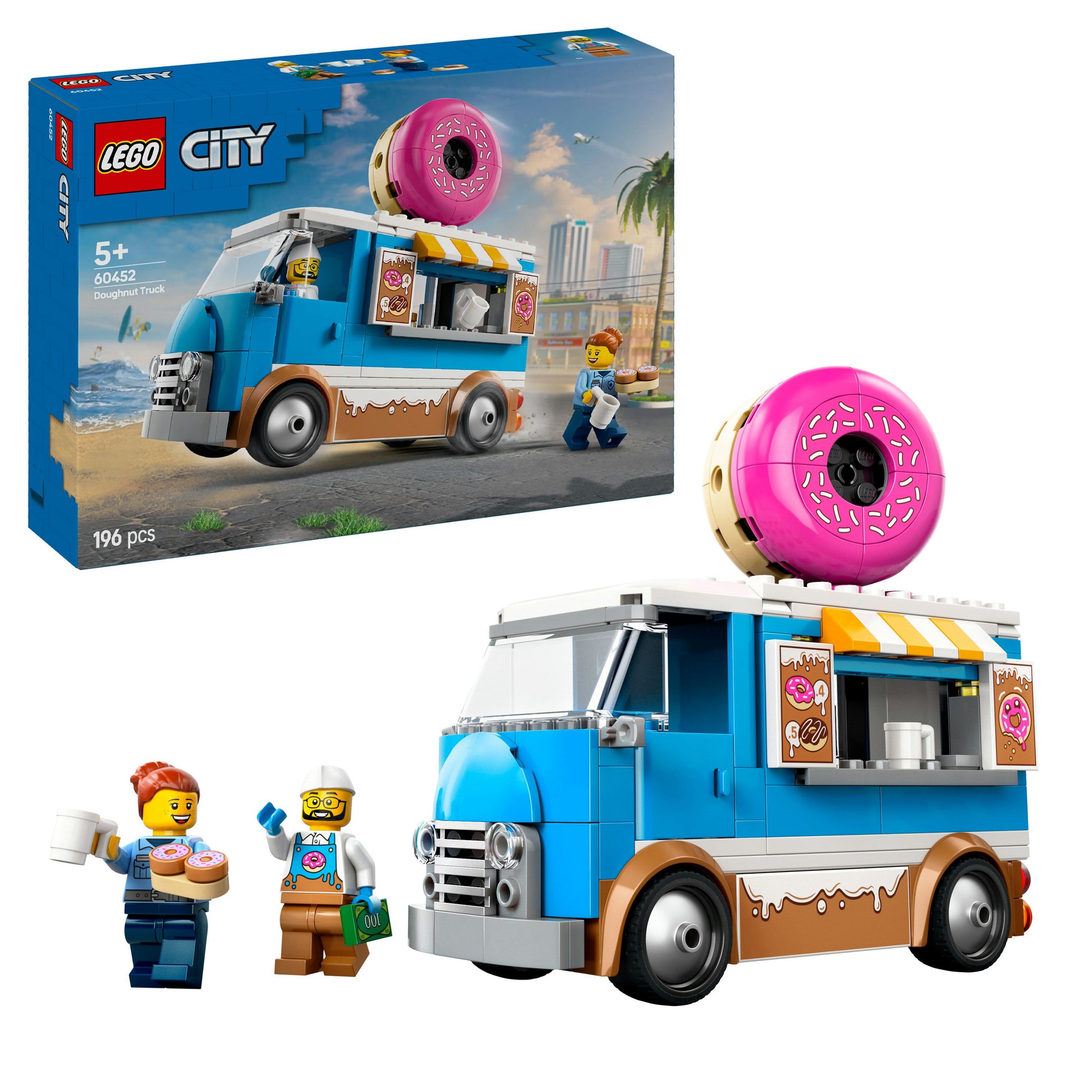 Lego City Great Vehicles 60452 Donut Truck
