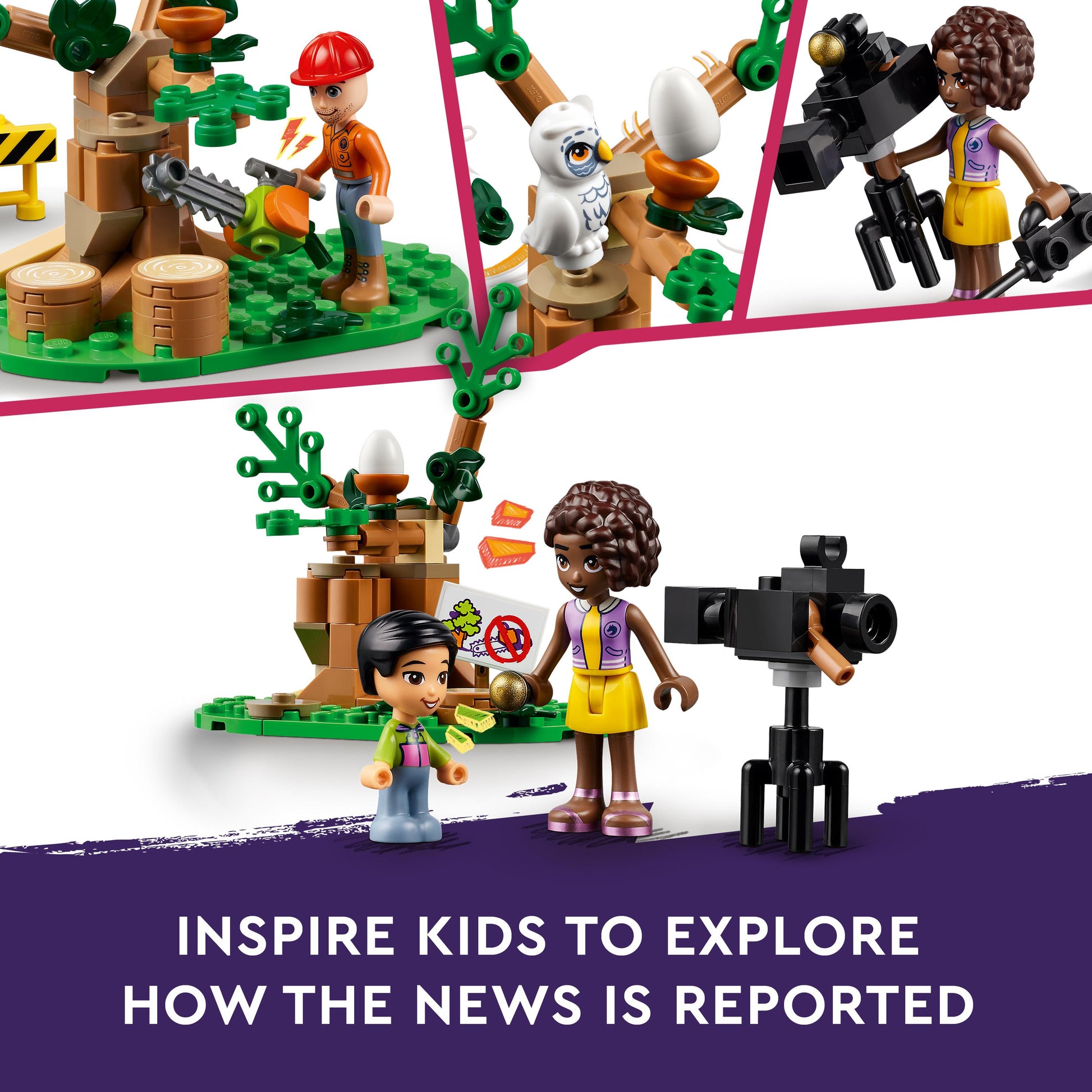 Lego Friends 41749 Newsroom Van (F)