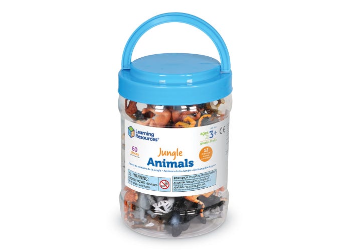 Learning Resources Jungle Animal Counters (Set of 60)