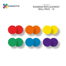 Connetix Rainbow 12 pc Replacement Ball Packa