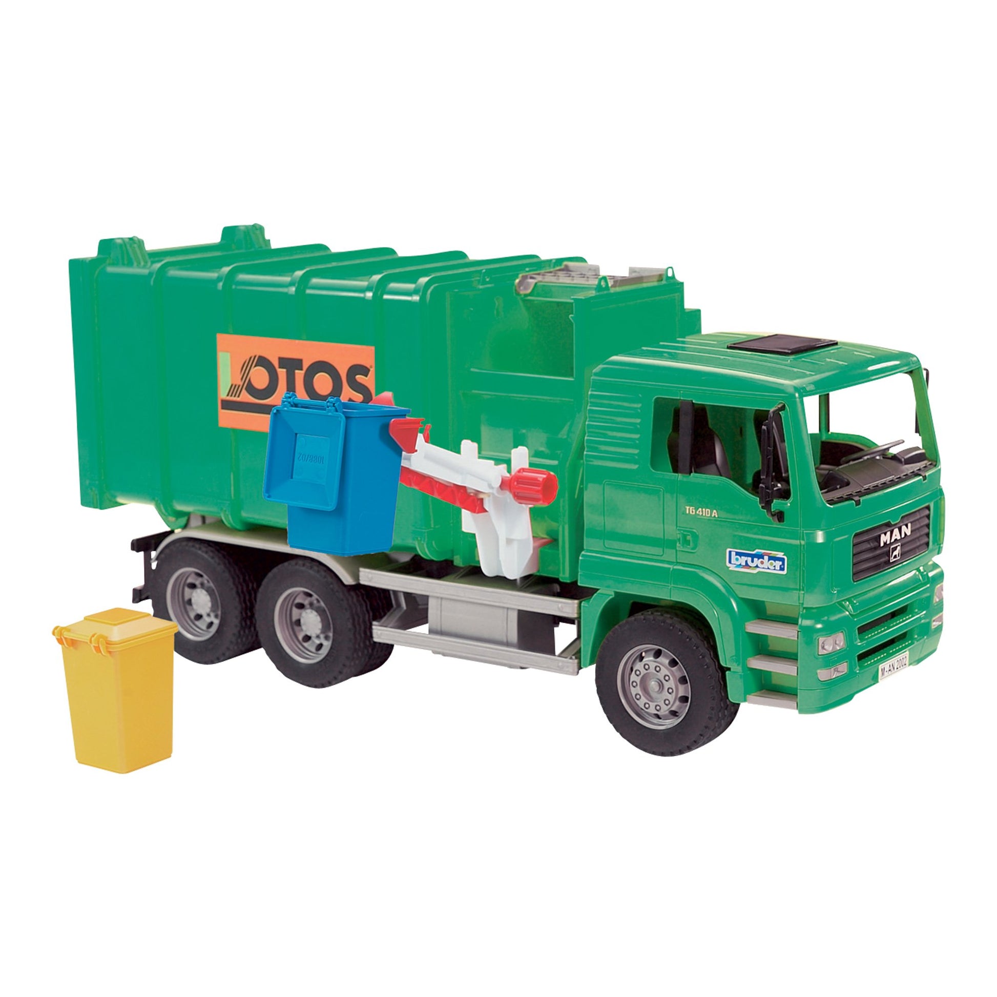 Bruder MAN Side Loading Bin Lorry