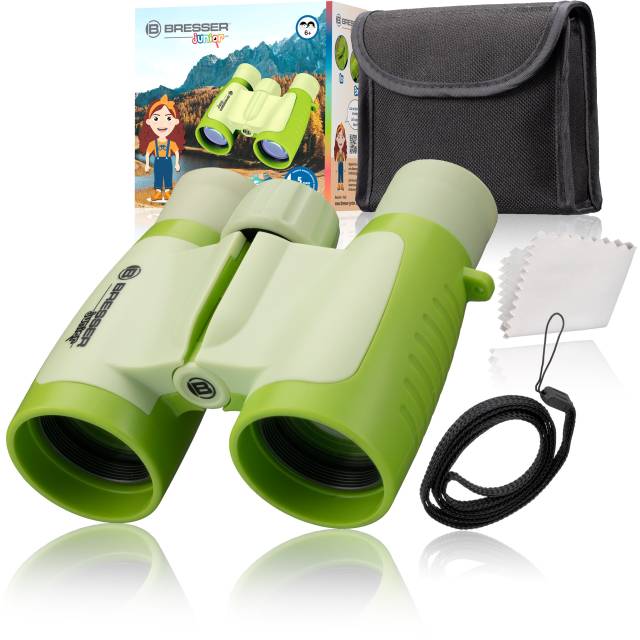 Bresser 3X30 Children's Binoculars Green