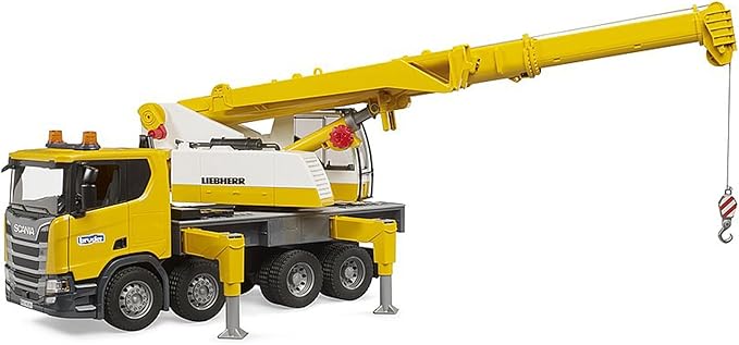 Bruder Scania Super 560R Liebherr Crane Truck W/Light & Sound (3570)